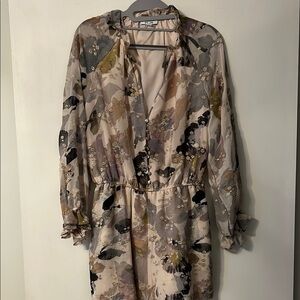 Floral Long-Sleeve Romper